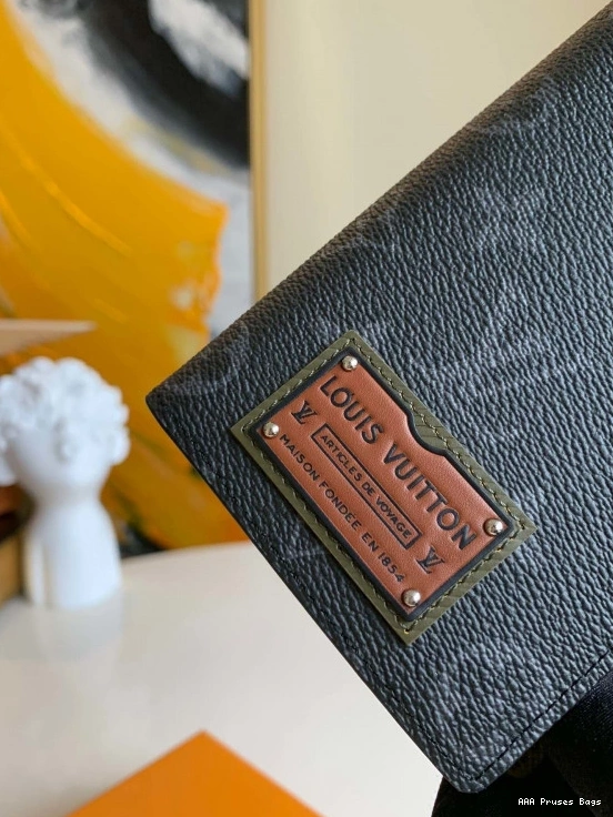 AAA Pruses Bags LOUIS BRAZZA WALLET VUITTON 0717